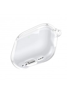 New High-Transparency Shockproof Minimalist Earphone Case - Compatible with APods4-White