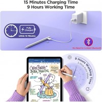 Fast Charging Stylus Pen-white