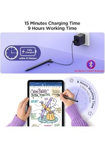 Fast Charging Stylus Pen-black
