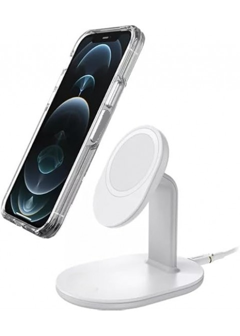 Wireless Charging Stand for M*Safe - White