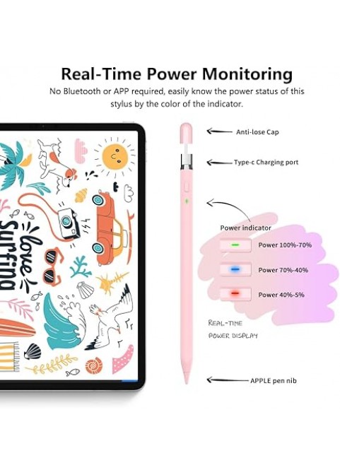 Pencil 1st Generation Magnetic Charging-Sakura Pink